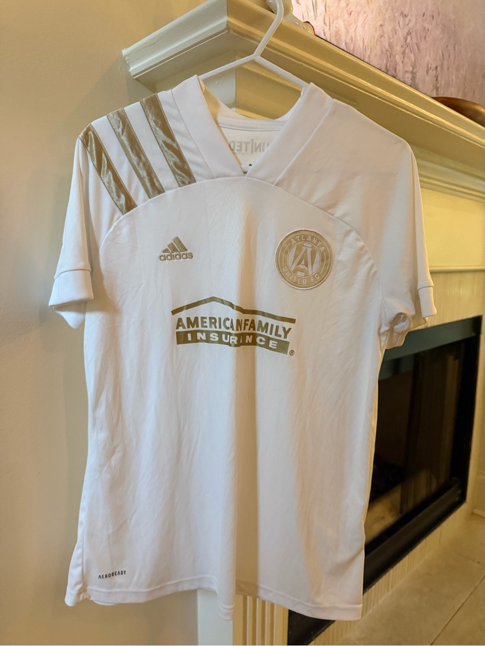 Adidas Atlanta United FC 2020 Away King’s Kit Jersey Men’s M White Gol